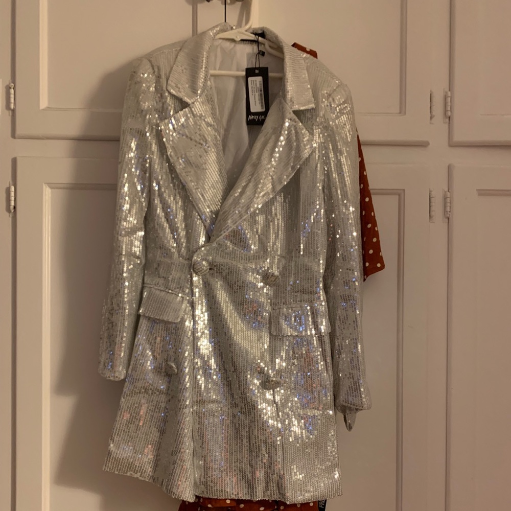 New!! NYE Nasty Gal blazer dress size 2
